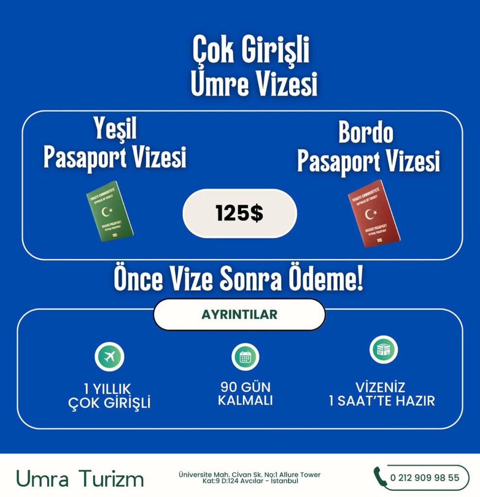 Umre Vizesi Bilgileri